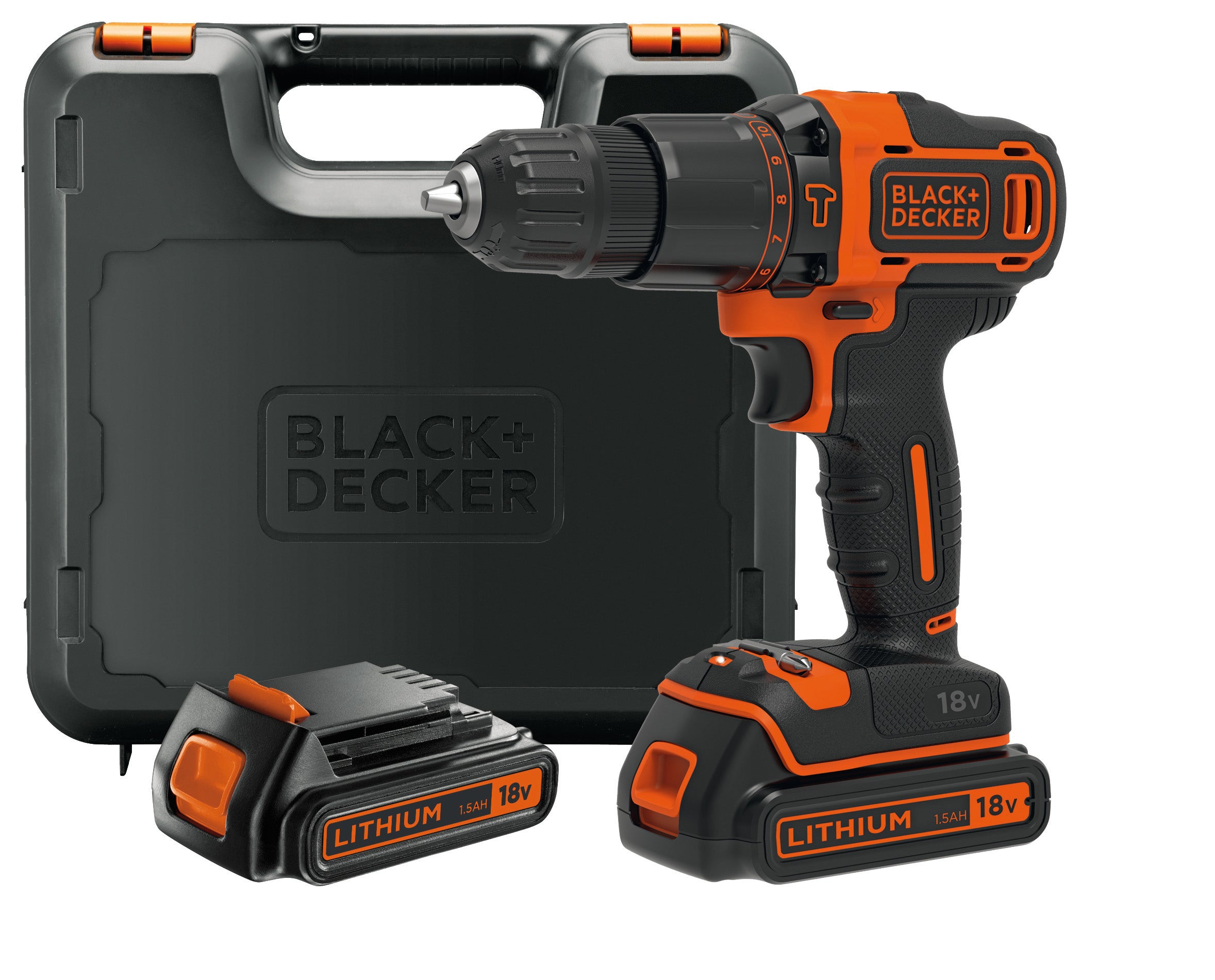 TRAPANO B+D 18VP/2B-LI MOD.BDCHD18KB Black+Decker PZ 1,0