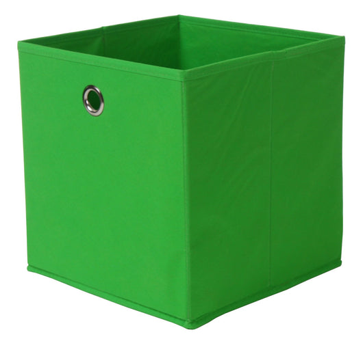 portaoggetti cubo 27x27xh28 cm verde 94525