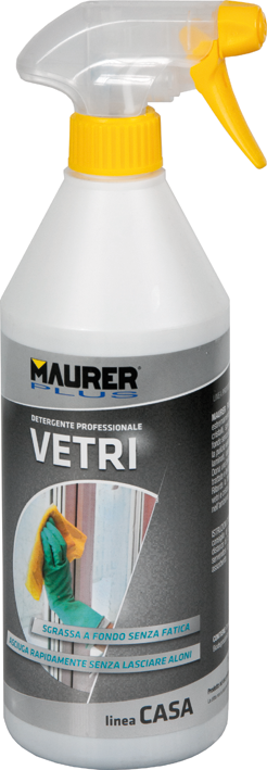 Detergente vetri rapid 750ml maurer plus