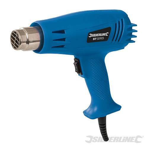 Pistola termica 1500 W per sverniciatura temperatura 500°C Silverline