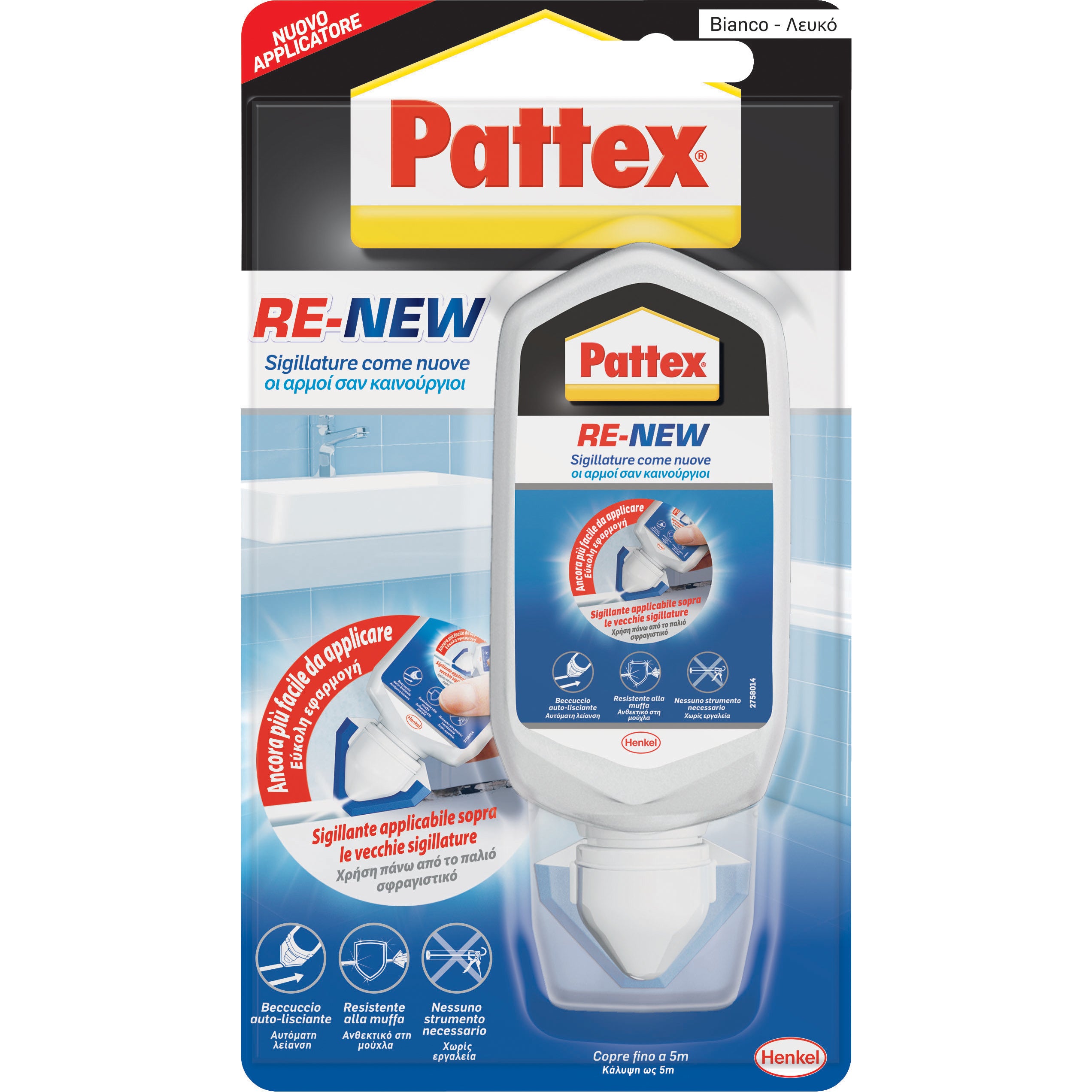 PATTEX SIGILLANTE RE-NEW ML.100  PZ 12,0