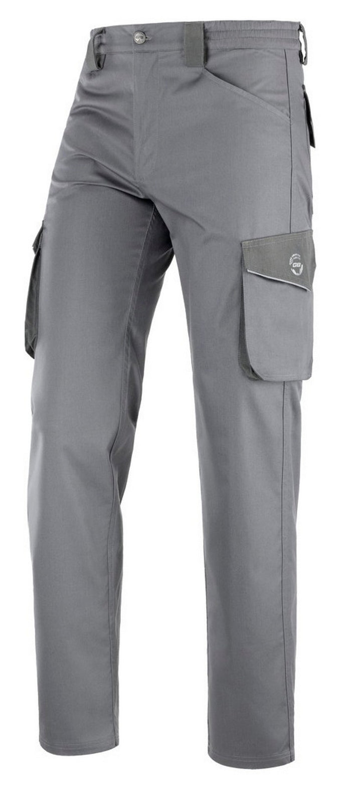 Pantalone "Convoy" Multitasche Grigio Tg M