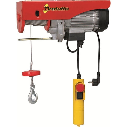 Paranco Elevatore Elettrico Multiuso Portata 125kg 450W