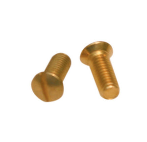 5cf viti ottone testa svasata per coprinterruttori (pz.10) mm 9x3,5 ma cod:ferx.95133.stock