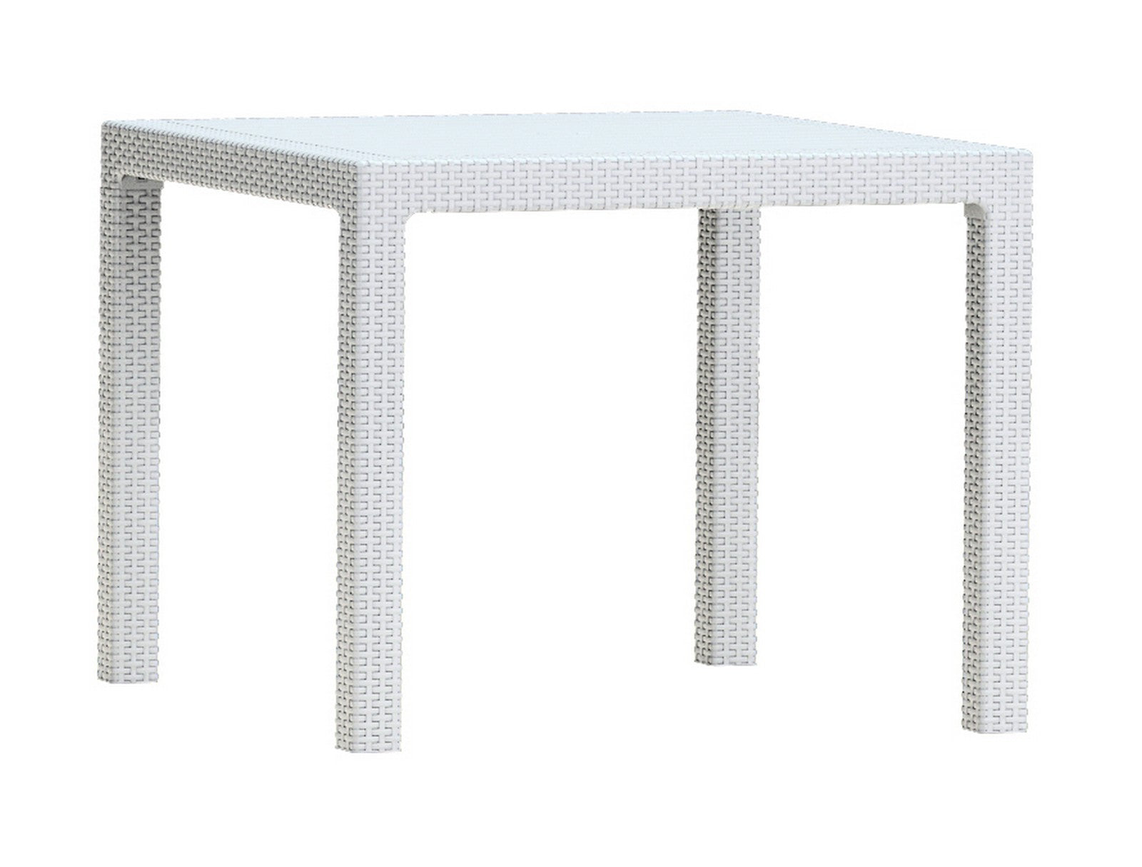 keter tavolo 'melody94' cm 94x94 h 74 cm bianco cod:ferx.95145