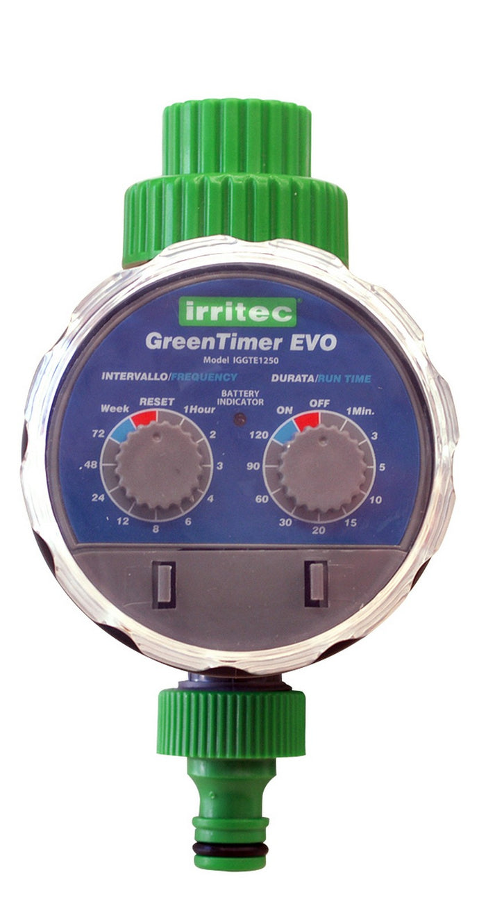 centralina per irrigazione "gt evo" programmabile a batterie 95556