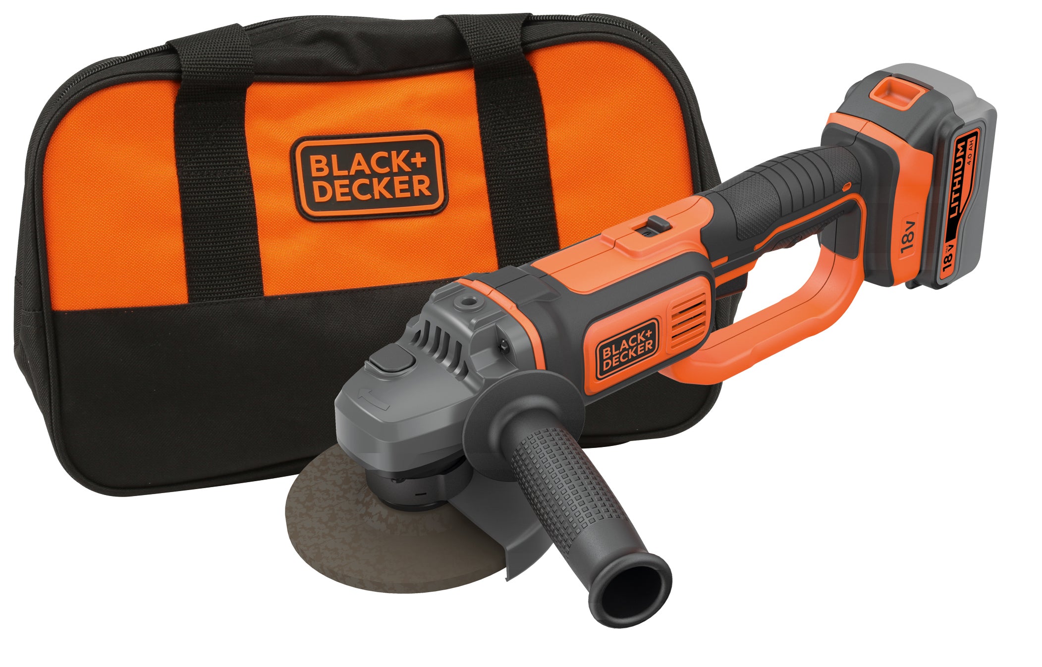 SMERIGLIATRICE B+D 18V.4Ah MM.115 MOD.BCG720M1 Black+Decker PZ 1,0