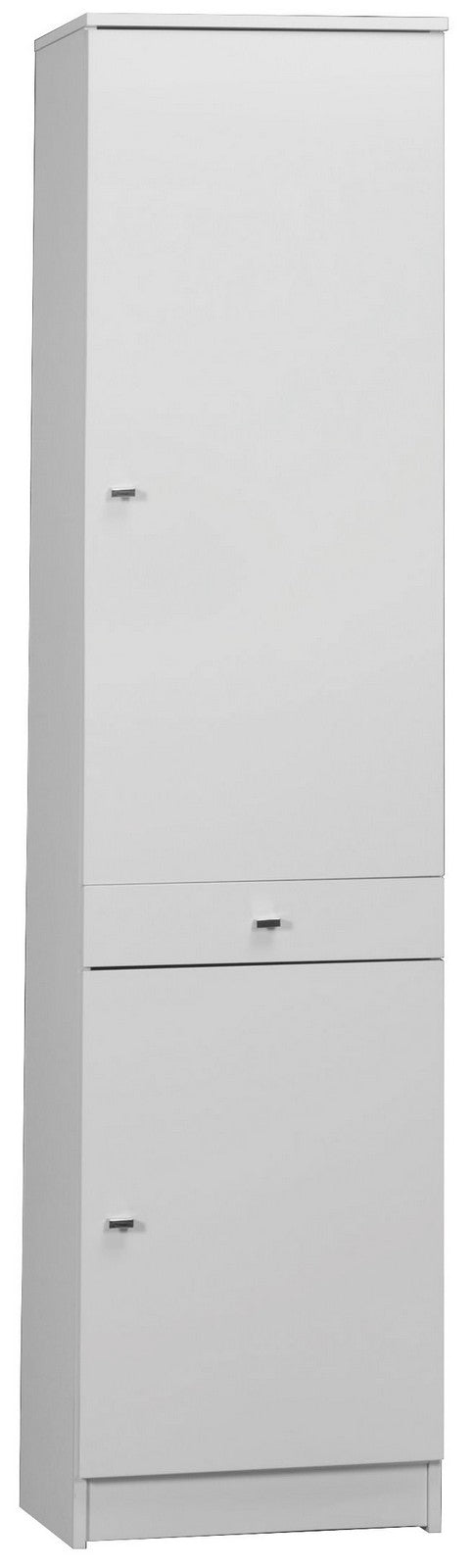 mobile bianco laccato 2 ante + 1 cassetto cm 46x34x183h 452tl 95731