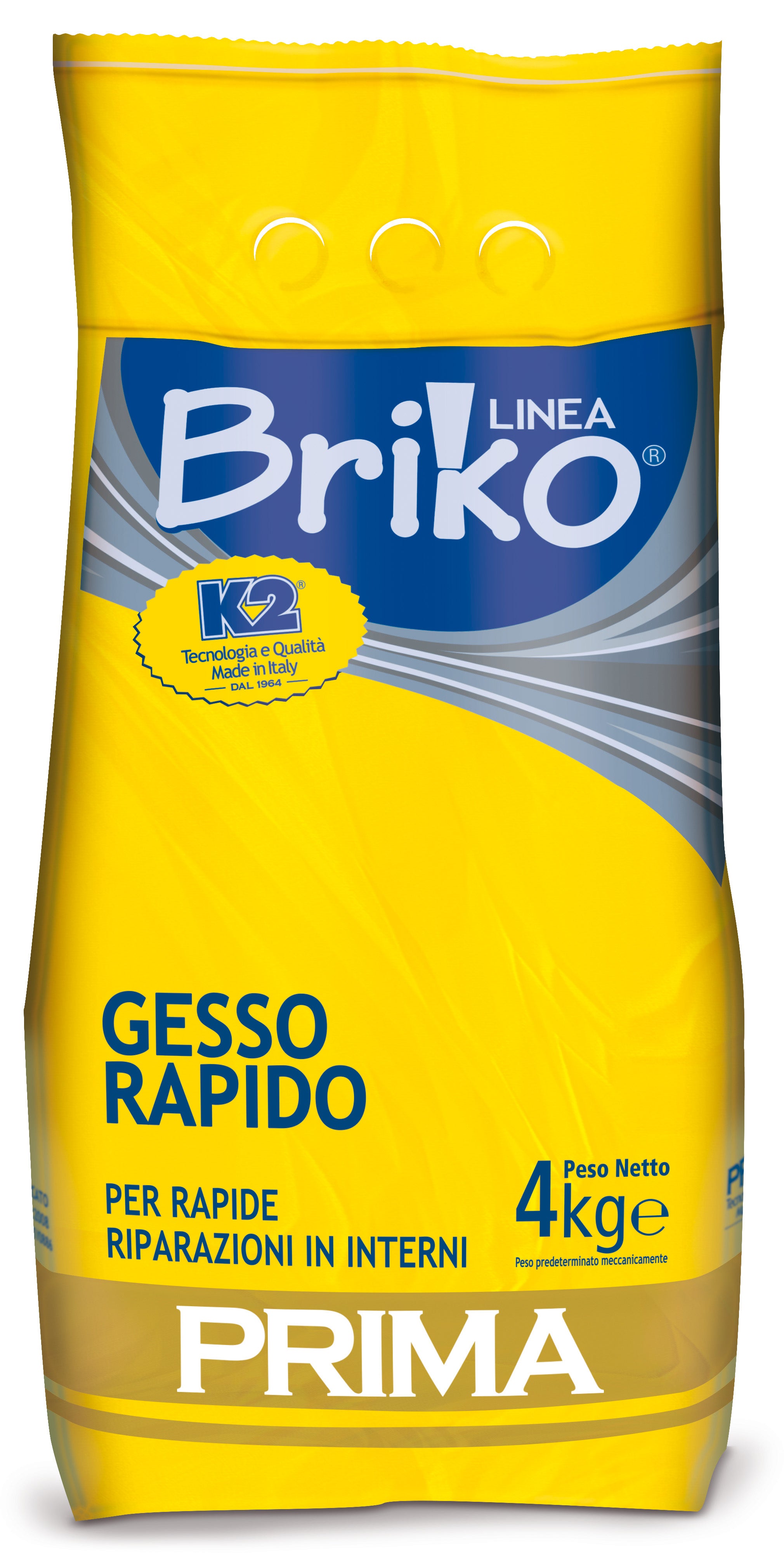 LINEA BRIKO GESSO RAPIDO DA KG. 4  PZ 4,0