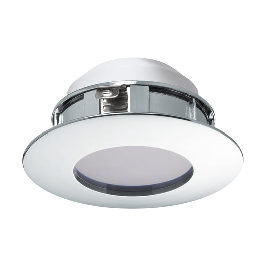 Faretto Ad Incasso Contemporaneo Pineda Policarbonato Cromo Led Integrato 4,9W