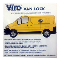 VIRO VAN LOCK 4222.4222 COPPIA LUCCHETTI per FURGONI CAMION antifurto Fissaggio