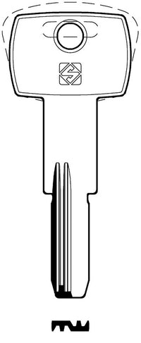 5pz chiavi silca punzonate ibf3r olc gr 6/2 95872