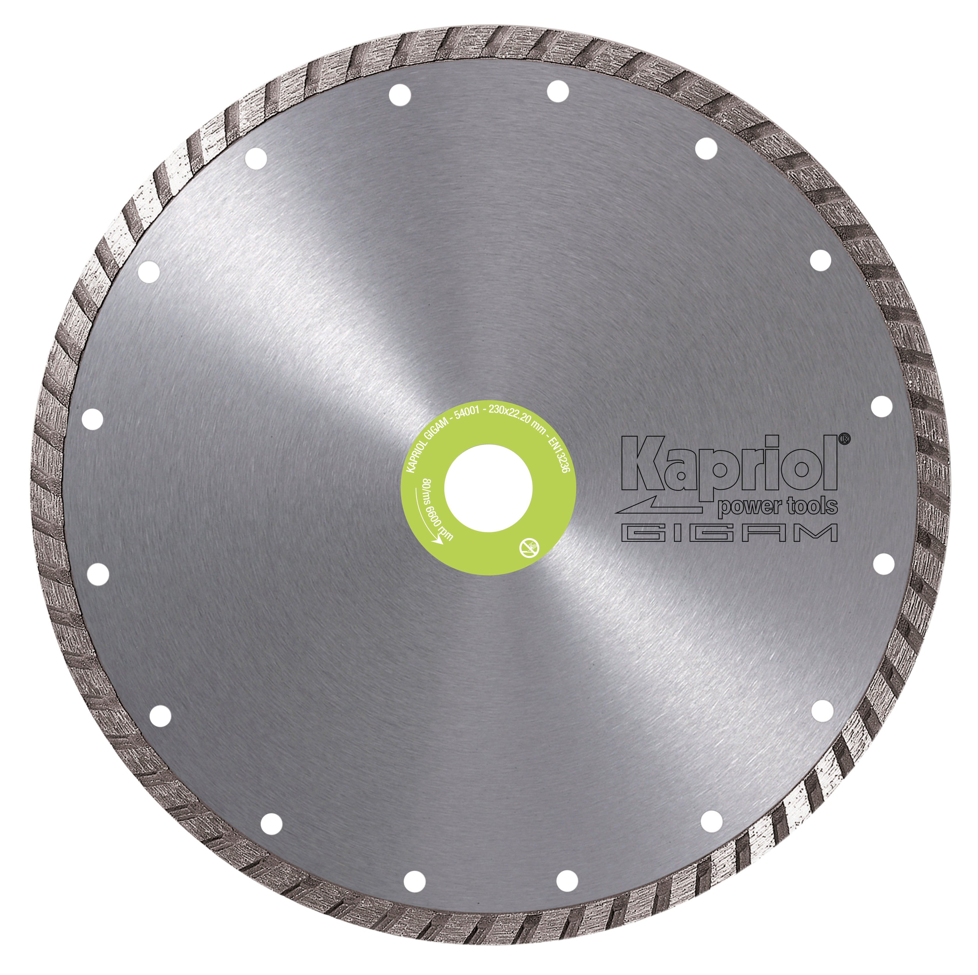 KAPRIOL DISCO DIAM.CONT.MM.230 TURBO COD54116  PZ 1,0