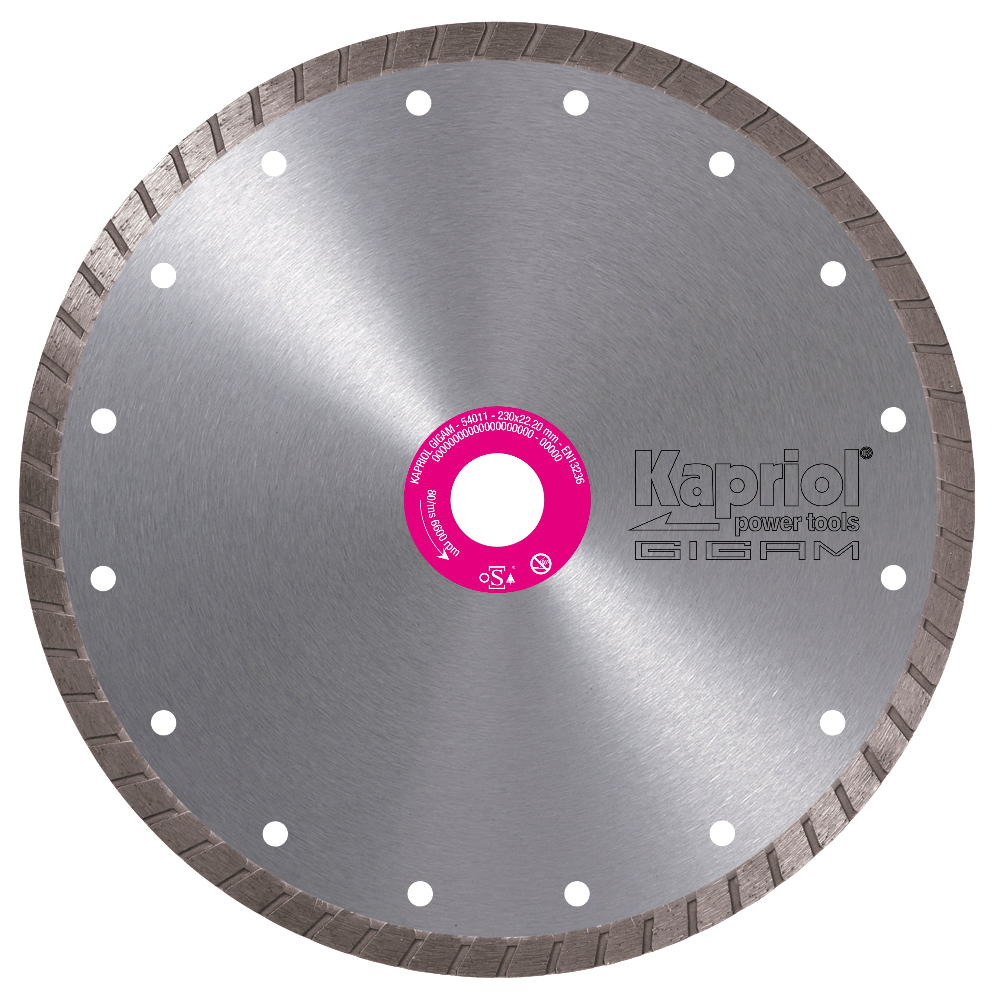 KAPRIOL DISCO DIAM.CONT.MM.115 TURBO COD54010  PZ 1,0