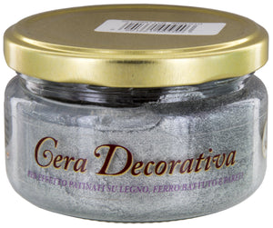 CERA DECORATIVA 900ML.200 ARGENTO  PZ 1,0