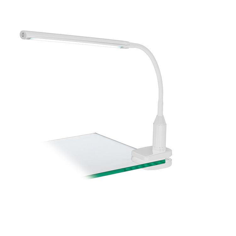 Lampada Da Tavolo Contemporanea Laroa Policarbonato Bianco Led Integrato 4,2W