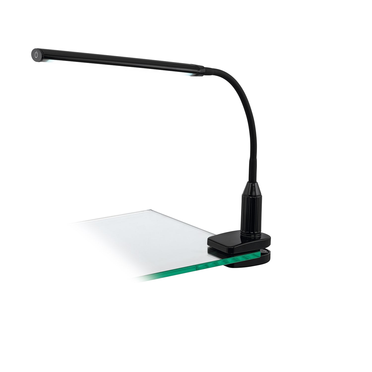 Lampada Da Tavolo Contemporanea Laroa Policarbonato Nero Led Integrato 4,2W