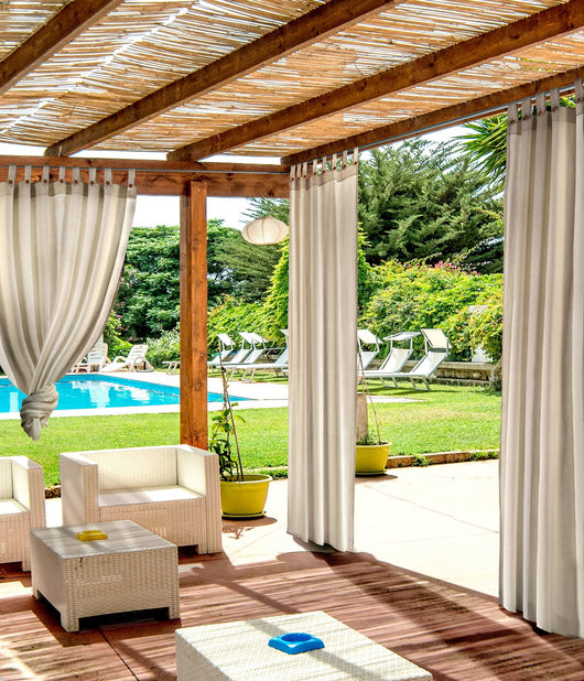 tenda per gazebo a bretella cm 138x270cm idro repellente colore corda cod:ferx.97016.1