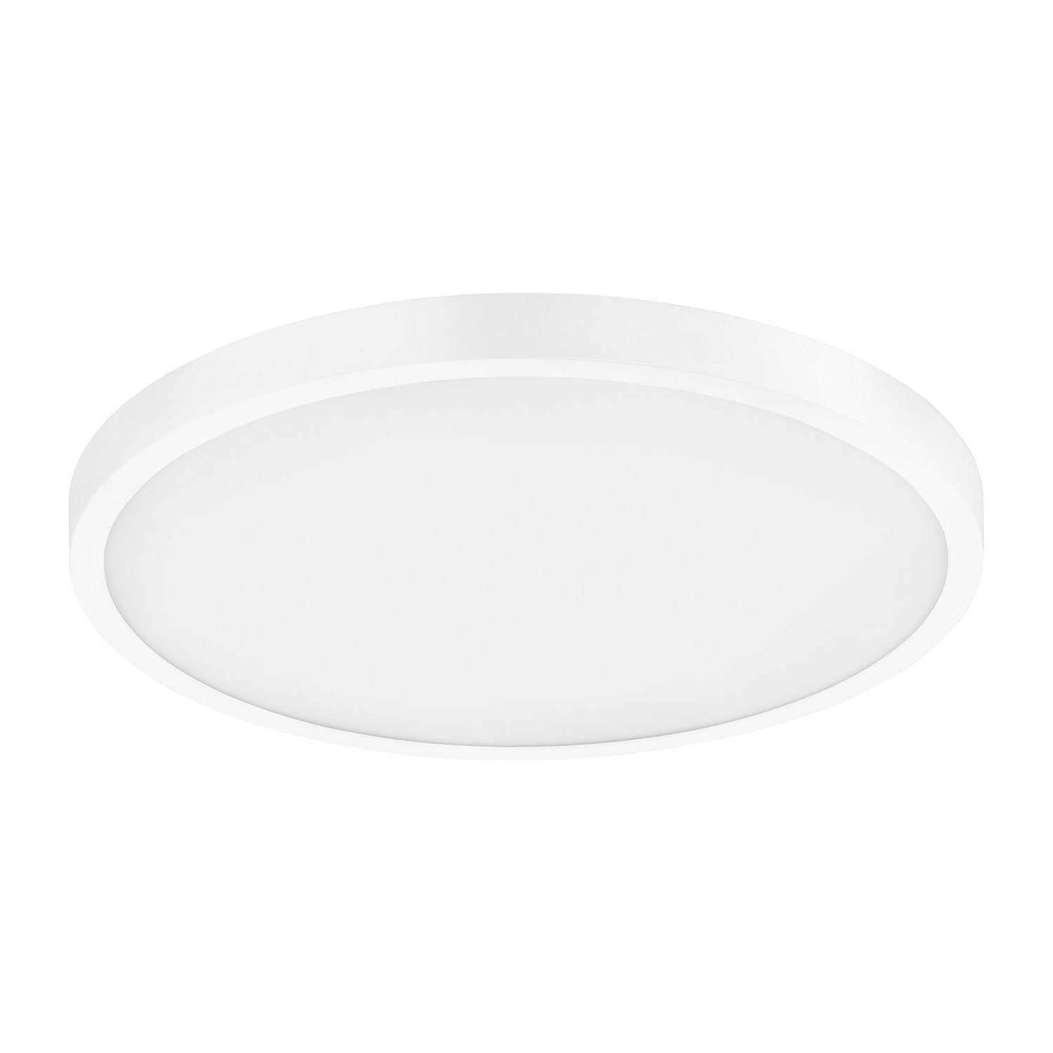 Plafoniera Moderna Fueva 1 In Alluminio Bianco Led Integrato 22,3W 3000K Ip20