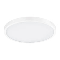 Plafoniera Moderna Fueva 1 In Alluminio Bianco Led Integrato 22,3W 3000K Ip20