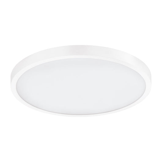 Plafoniera Moderna Fueva 1 In Alluminio Bianco Led Integrato 22,3W 4000K Ip20