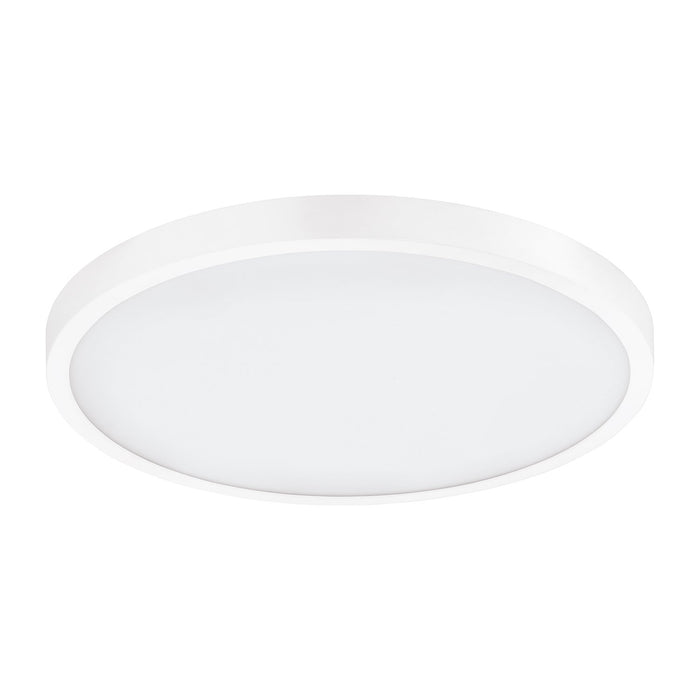 Plafoniera Moderna Fueva 1 In Alluminio Bianco Led Integrato 22,3W 4000K Ip20