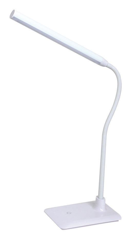 lampada da scrittoio led 6w slim bianco 97347