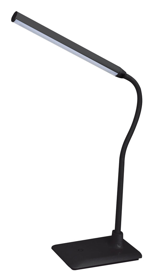 LAMPADA DA SCRITTOIO LED 6W SLIM NERA  PZ 1,0