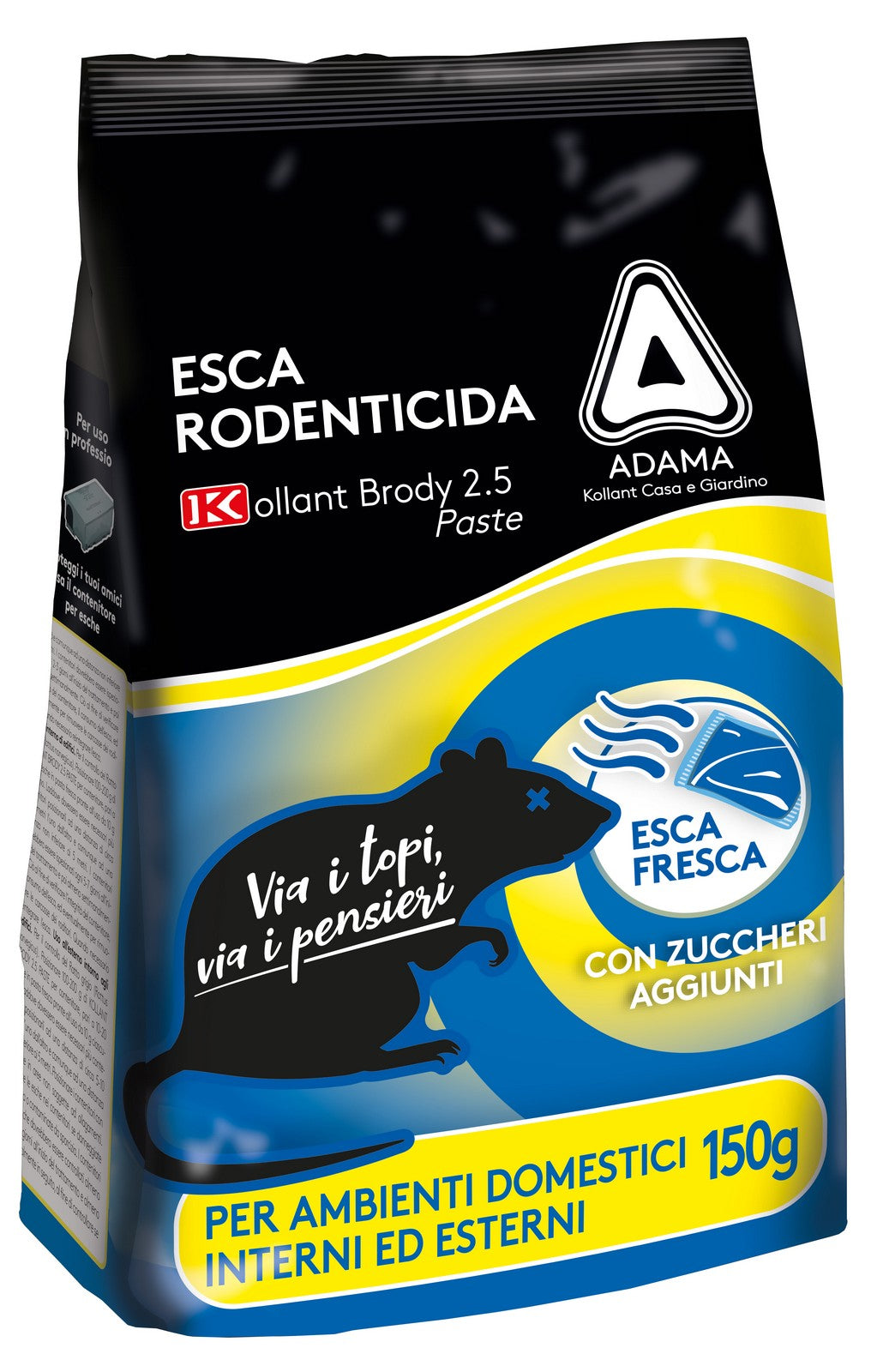 esca topicida fresca brody 2.5 150 g blu 97394