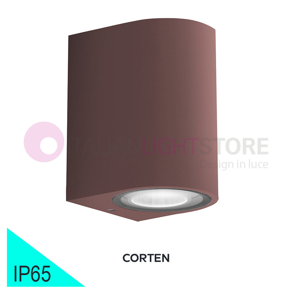 CORDOVA1 CORTEN Faretto da Esterno Mono Emissione Design Moderno GU10 IP65