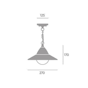 Sospensione Contemporanea Yukon Alluminio E Metallo Bianco 20W Led Cct3