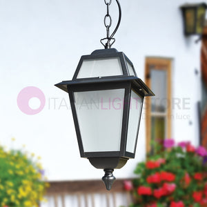 ARTEMIDE ANTRACITE Lampada a Sospensione da Esterno Classica Quadrata GARDENLIGHT