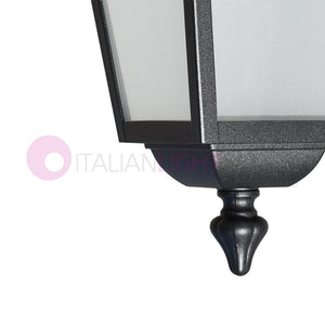 ARTEMIDE ANTRACITE Plafoniera a soffitto da Esterno Classica Quadrata GARDENLIGHT