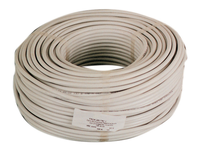 CAVO ELETTRICO SEZ. 3X0,75 BIANCO H05VV-F  MT 100,0