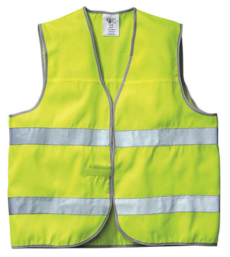 gilet alta visibilita' giallo omologato cod:ferx.98210