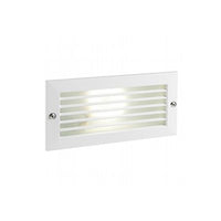 Segnapasso Esterno Incasso Chiuso Escape Alluminio E Vetro Bianco Led 10W 3000K