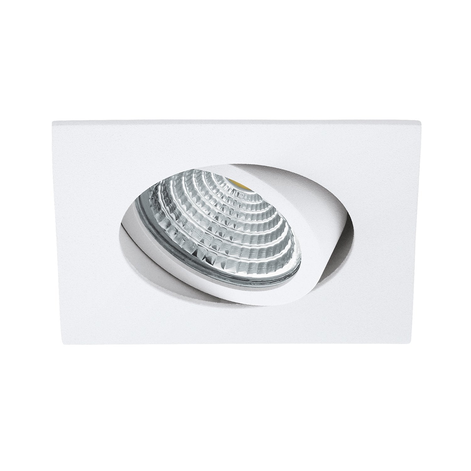 Faretto Ad Incasso Moderno Saliceto In Alluminio Bianco Led 6W 2700K