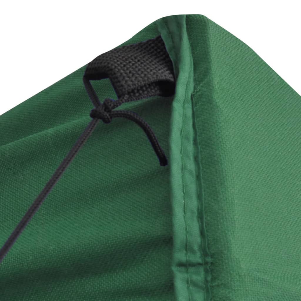 Tenda Pieghevole Verde 3 x 3 m con 4 Pareti