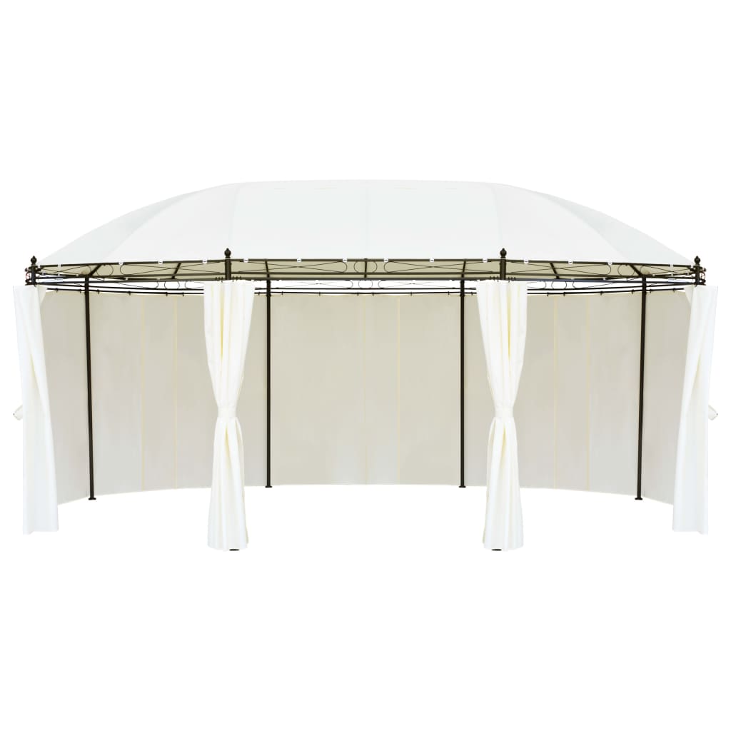 Gazebo Bianco Crema 530x350x265 cm