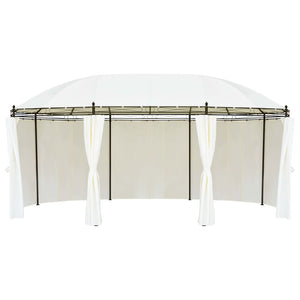 Gazebo Bianco Crema 530x350x265 cm