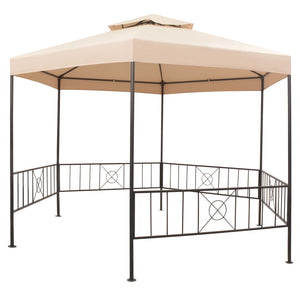 Gazebo Padiglione Tenda da Giardino 323x265 cm