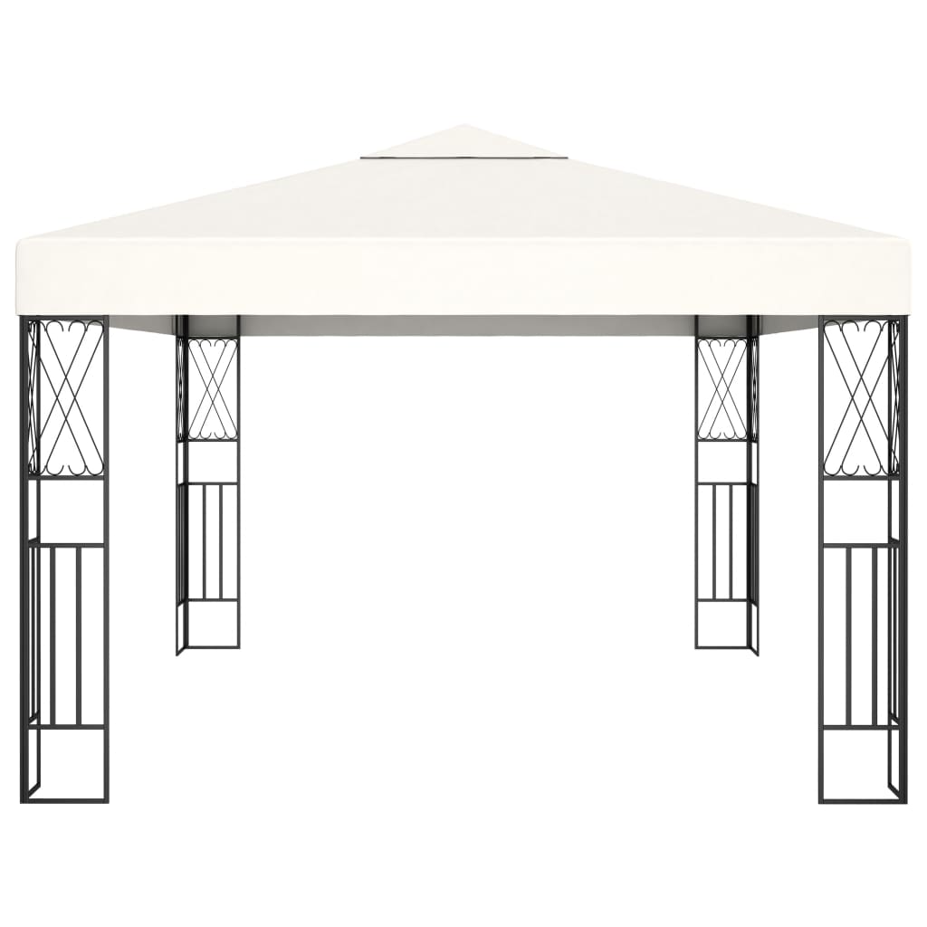 Gazebo 3x4 m Crema in Tessuto