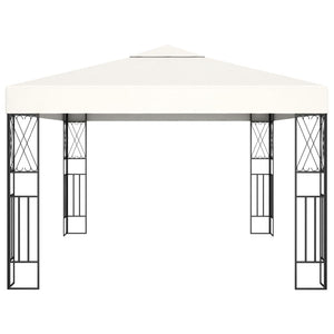 Gazebo 3x4 m Crema in Tessuto