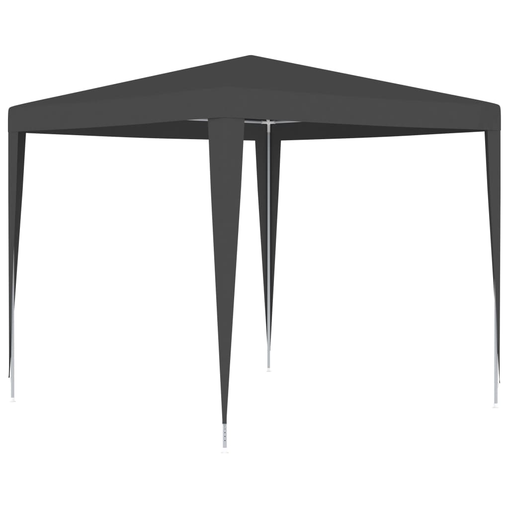 Gazebo Professionale 2,5x2,5 m Antracite 90 g/mq