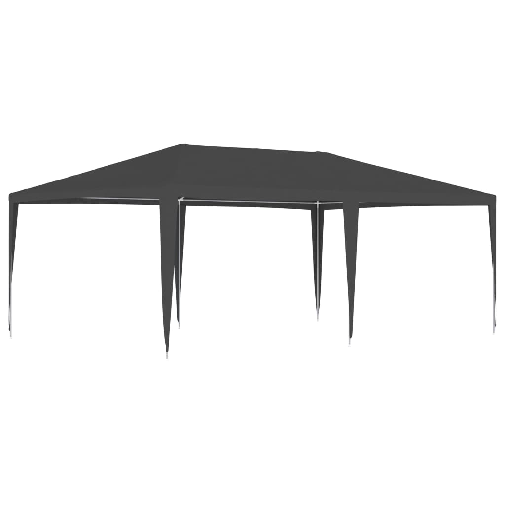 Gazebo Professionale 4x6 m Antracite 90 g/mq