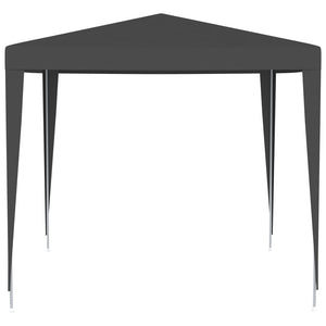 Gazebo Professionale 2,5x2,5 m Antracite 90 g/mq