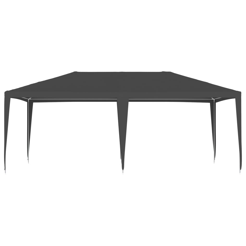 Gazebo Professionale 4x6 m Antracite 90 g/mq