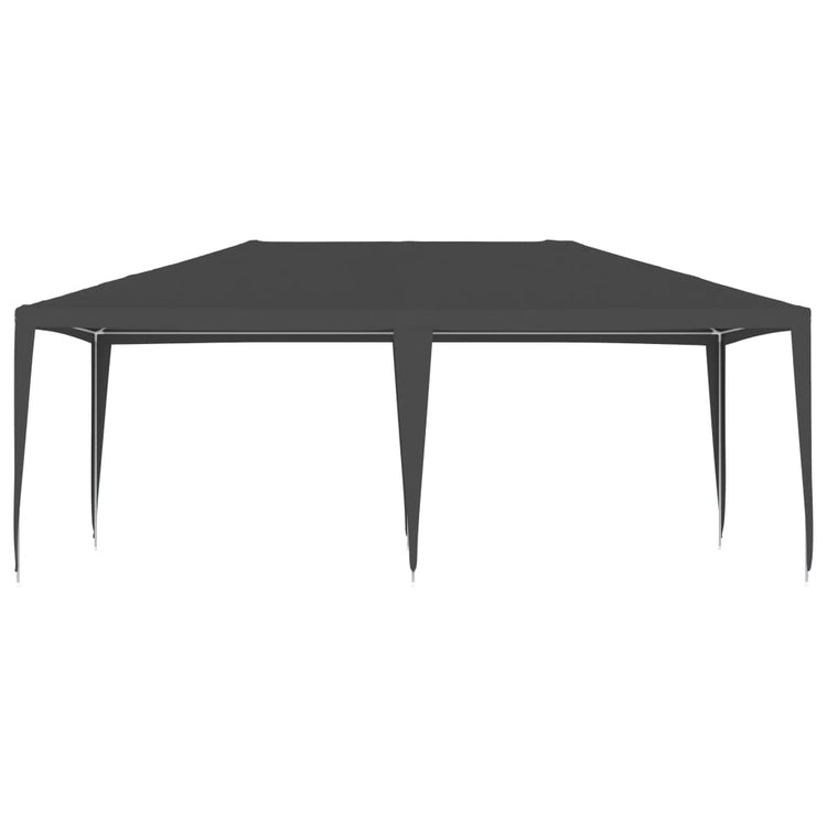 Gazebo Professionale 4x6 m Antracite 90 g/mq