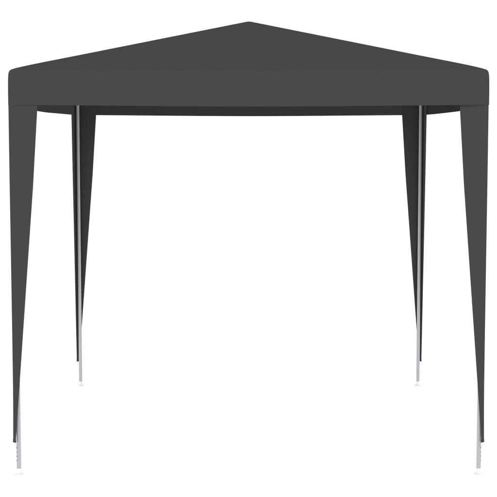 Gazebo Professionale 2,5x2,5 m Antracite 90 g/mq