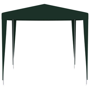 Gazebo Professionale 2,5x2,5 m Verde 90 g/mq